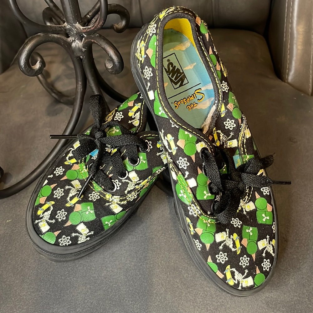 Vans, The Simpsons, kids sneaker